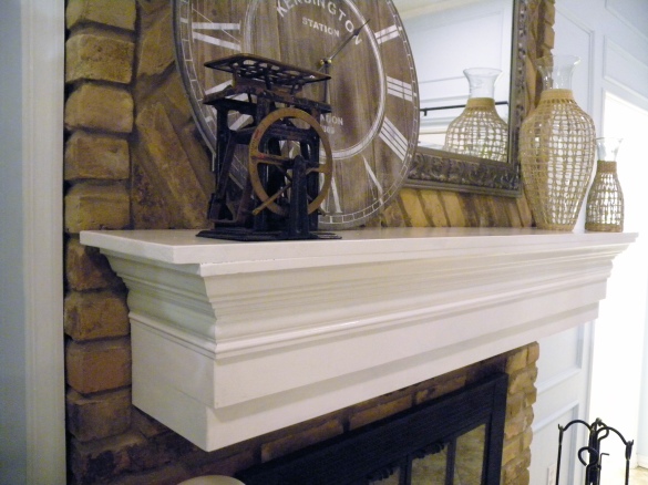 woodworking plans fireplace mantel shelf