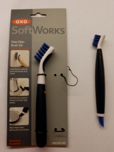 OXO Good Grips Deep Clean Brush Set, Blue