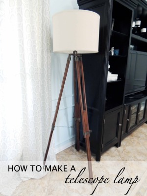 How to Make a Telescope Lamp