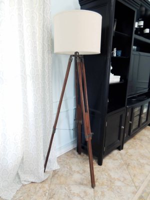 DO or DIY | How to Create a Tripod Floor Lamp