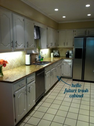 DO or DIY | How to Make a Pull-Out Trash Cabinet